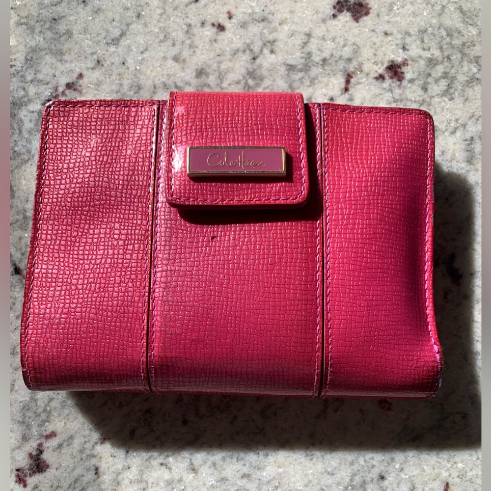 Cole Haan Pink Leather Wallet